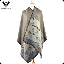 2016 Latest Winter Big Jacquard Fashion Shawl